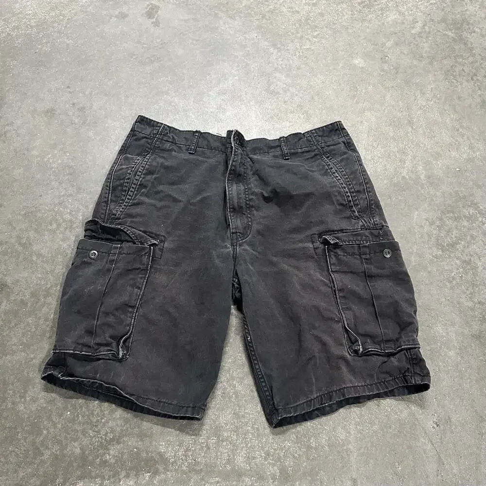 Levi Strauss & Co. Men's Black Military Cargo Shorts Size 38